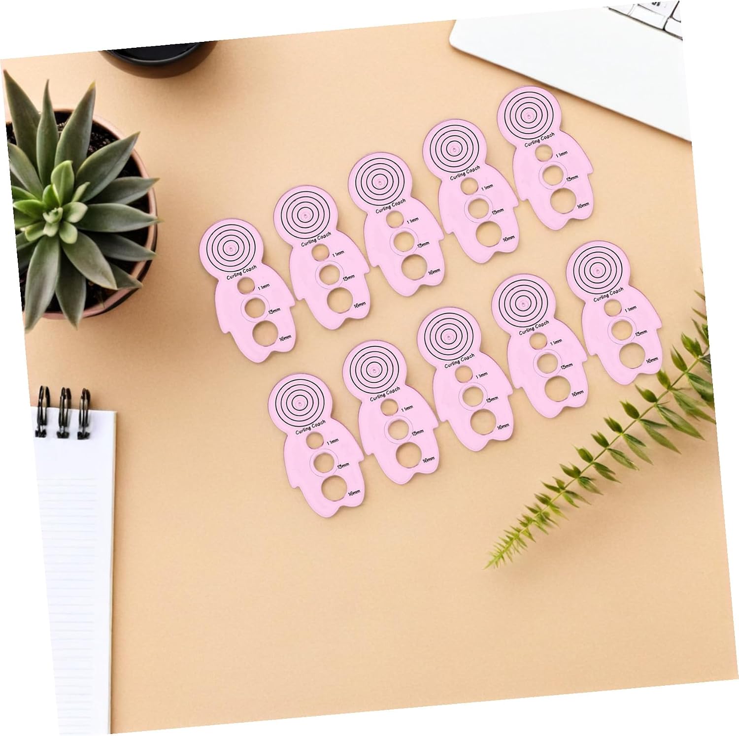 IWOWHERO 10pcs DIY Paper Curling Tool Quilling Paper Tool Quilling Device Great for