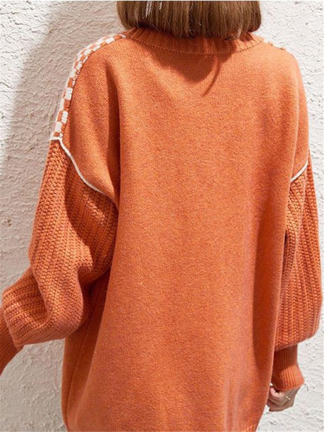 Abrigo De Suéter para Mujer Prendas De Punto Cárdigan Informal De Manga Larga con Un Solo Pecho Outwear