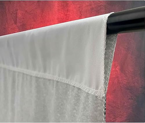 Miniatura 5 de Haboke Telones de fondo de fotografía de retrato rojo abstracto de tela suave y duradera de 5 x 7 pies para sesiones de fotos, accesorios de cabina