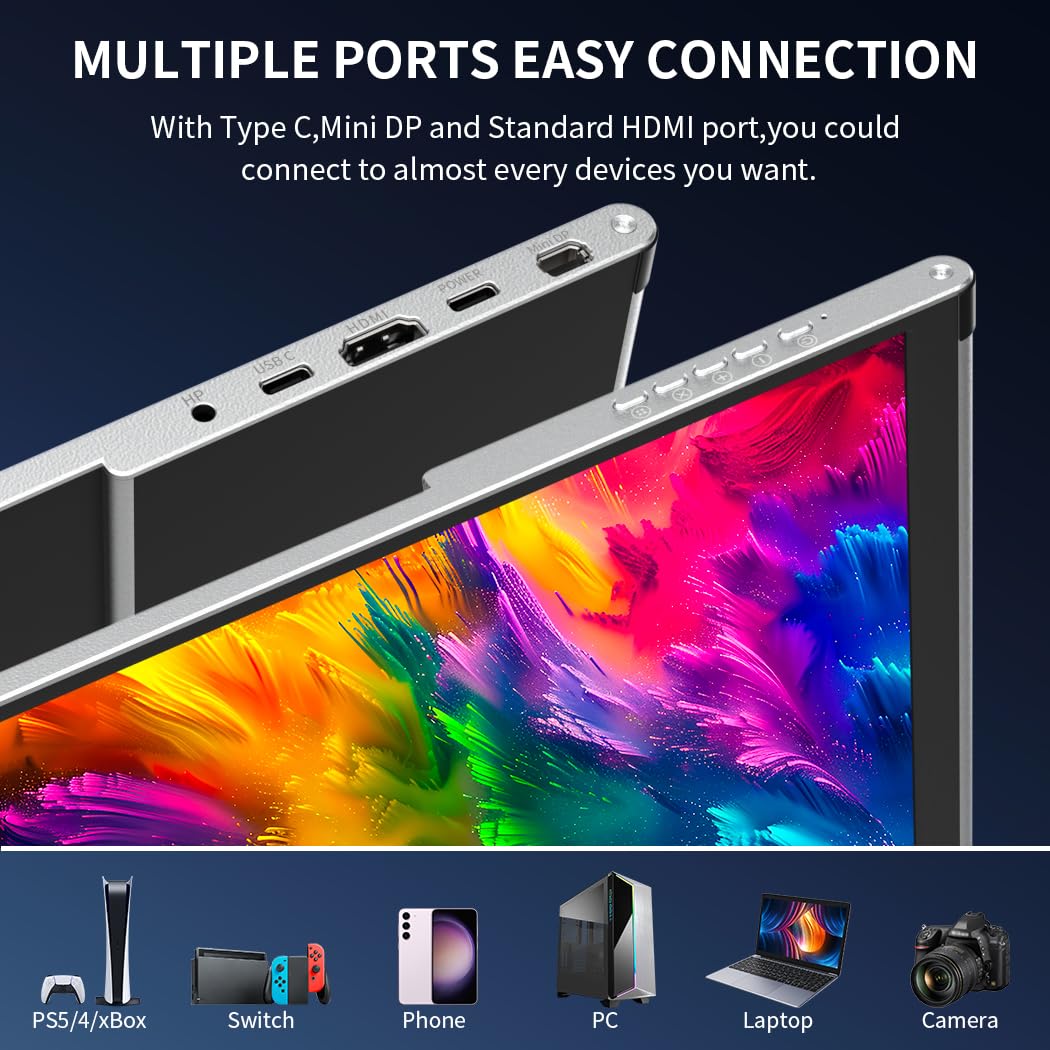Amazon.co.jp: Magedok OLED ポータブルモニター - 4Kポータブルノート