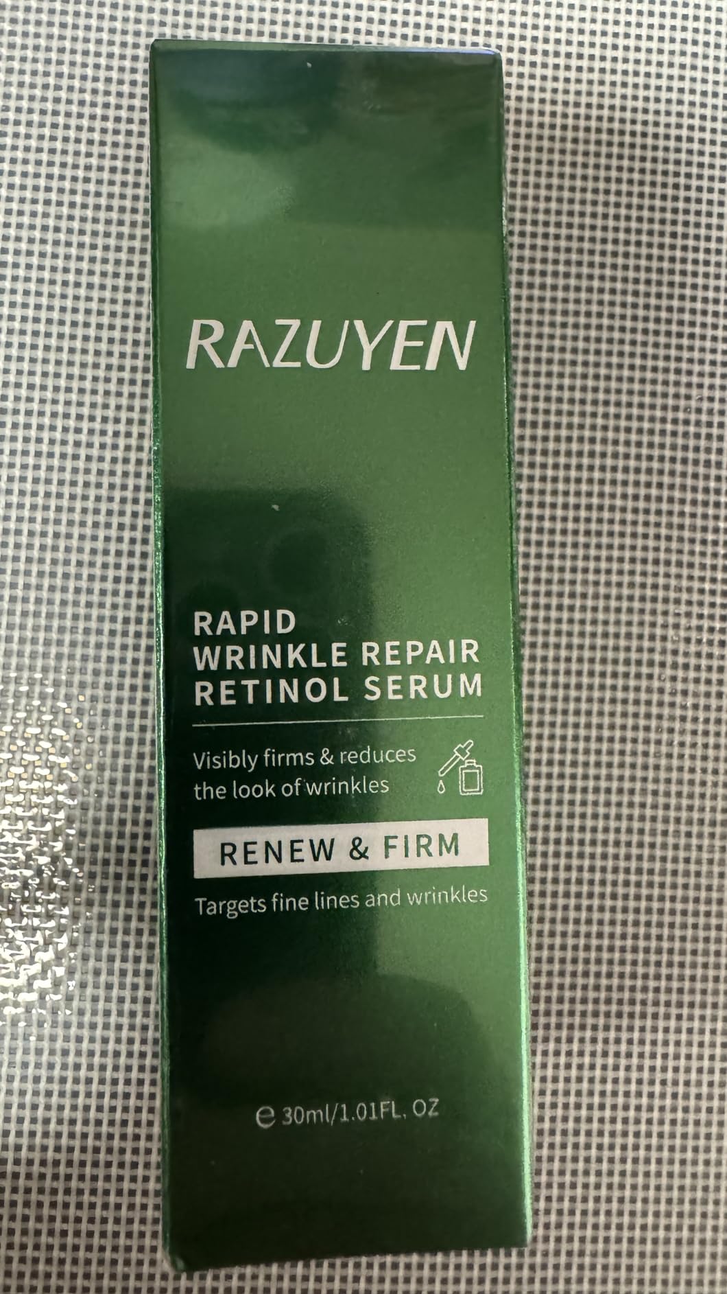 RAZUYEN Retinol Serum for Face, Anti Aging Serum with Peptide for Fine Lines and Wrinkles, Smoothing, Repairing and Hydrating Face, 30ml (1 Fl Oz)