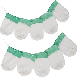 10pcs Propane Lantern Mantles for Gas Lantern Propane Light Mantle for Outdoor Camping Lantern Natural (10 Pcs)