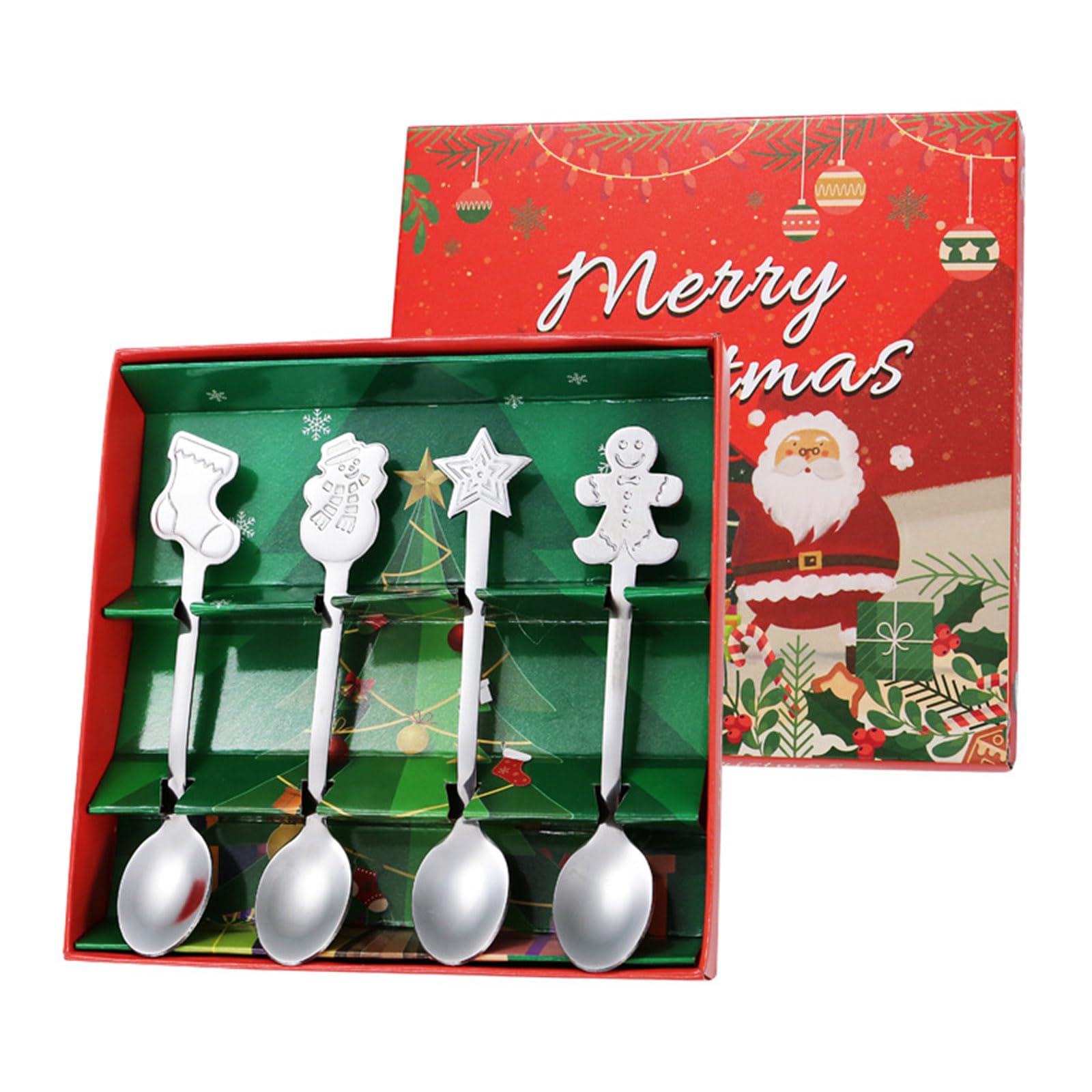 FülleMore 6 Stück Weihnachtslöffel Set Aus Edels Produktbild-Vorschau 7