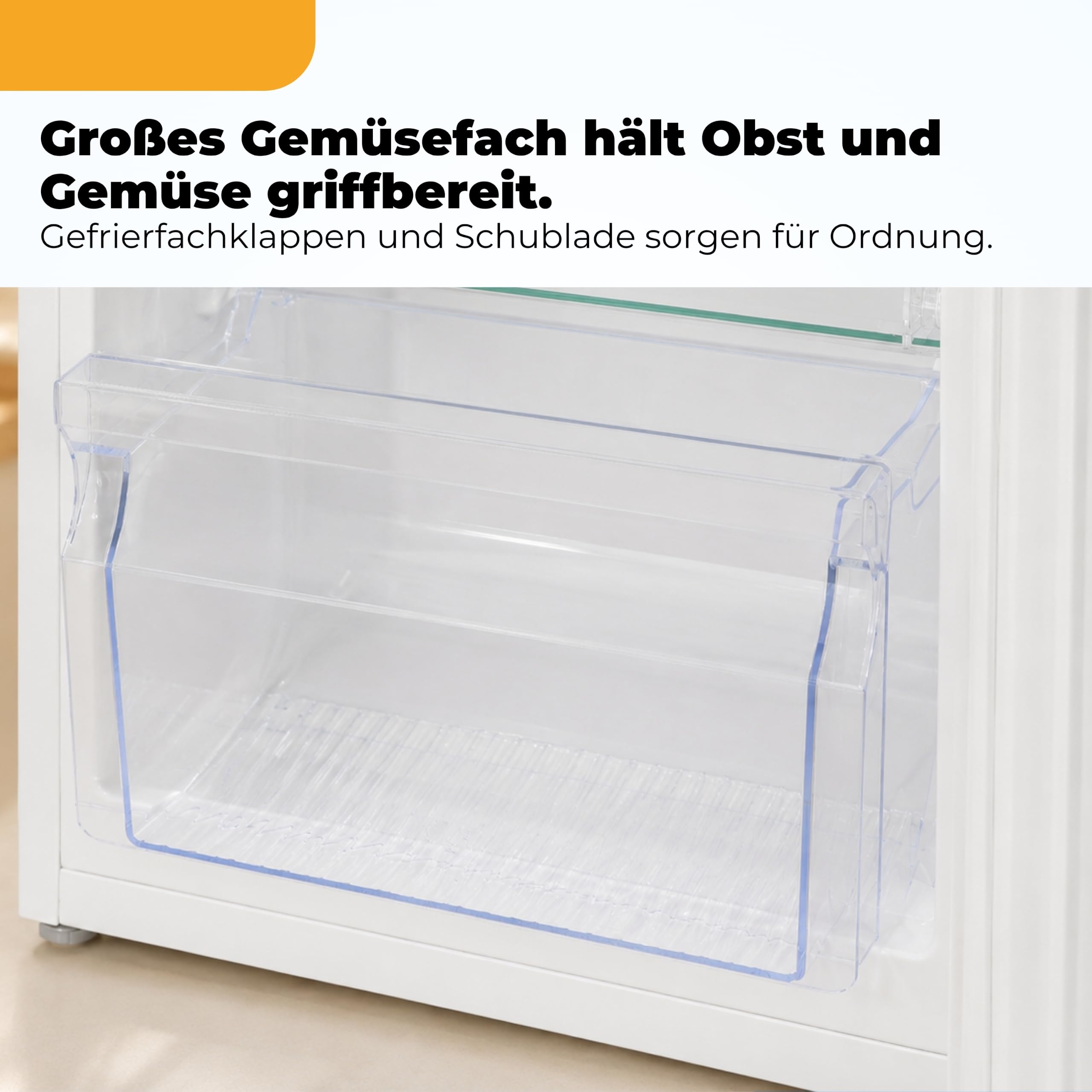Exquisit GS5111-330E Gefrierschrank - 63 l Gefrierer Weiß - Kompakt | E-Klasse Mini-Gefrierschrank - 4-Sterne-Gefrieren - 39 dB Leise - Wechselbarer Türanschlag für Single-Haushalt