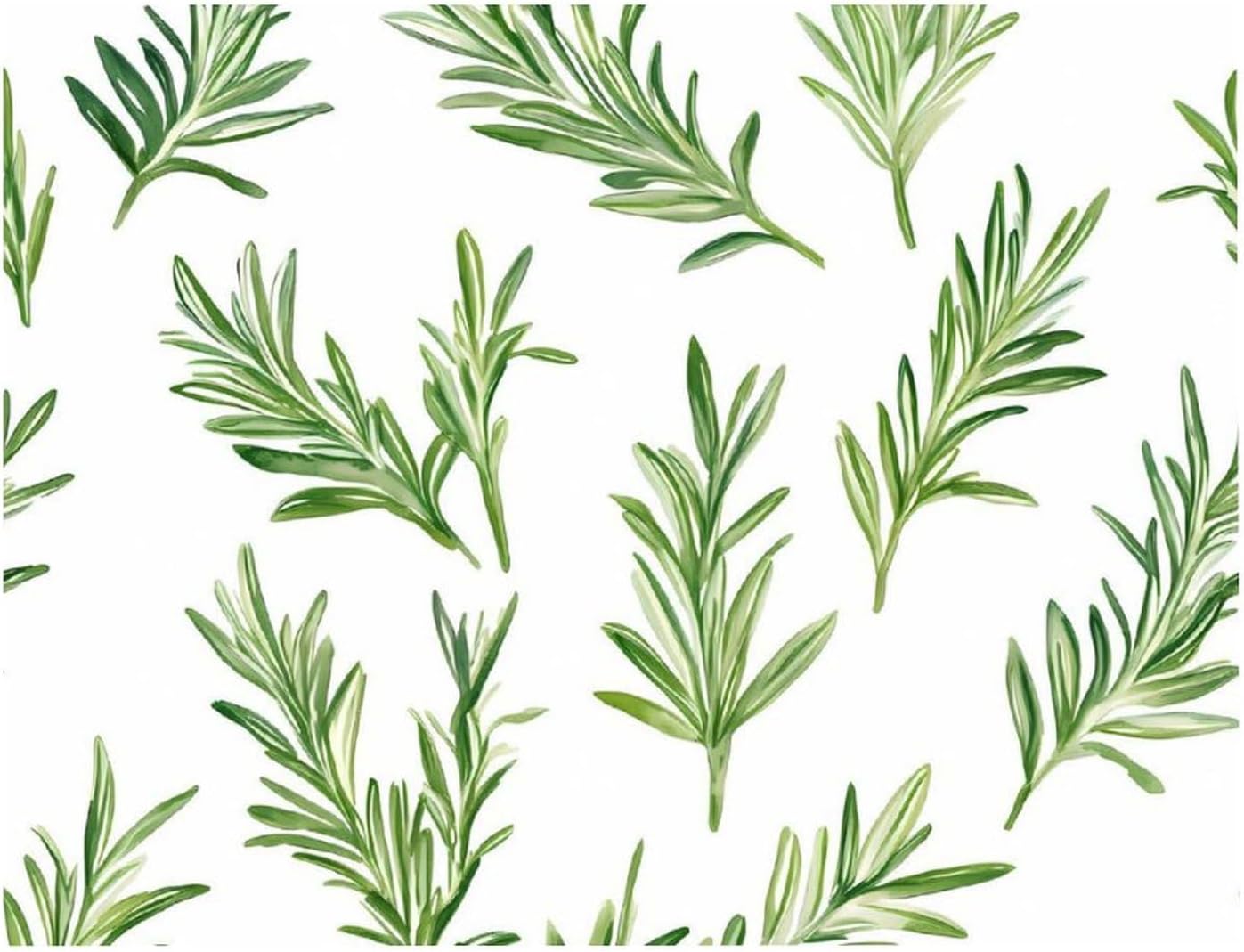Rosemary Herb Pattern Printed Diamond 5D Painting Kits DIY Full Drill Crafts for Home Wall Decor 16x20 Inch Blackwood 50 * 40cm