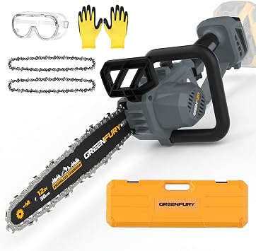 12 Inch Brushless Cordless Chainsaw for Dewalt 20V MAX Battery Tool Only