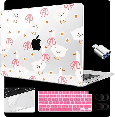 MEEgoodo Compatible with MacBook Pro 14 inch Case (M5/M4/M3/M2/M1) Pro/Max 2026 