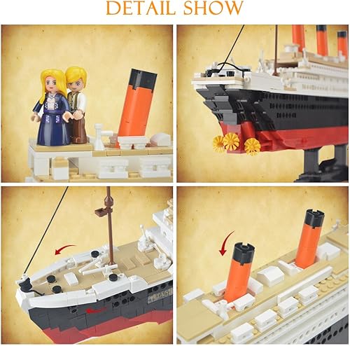 Miniatura 5 de Kit para armar Titanic, 1021 unidades
