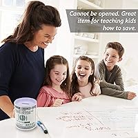 Vista 6 de Metal Money Coin Bank by Kole Imports