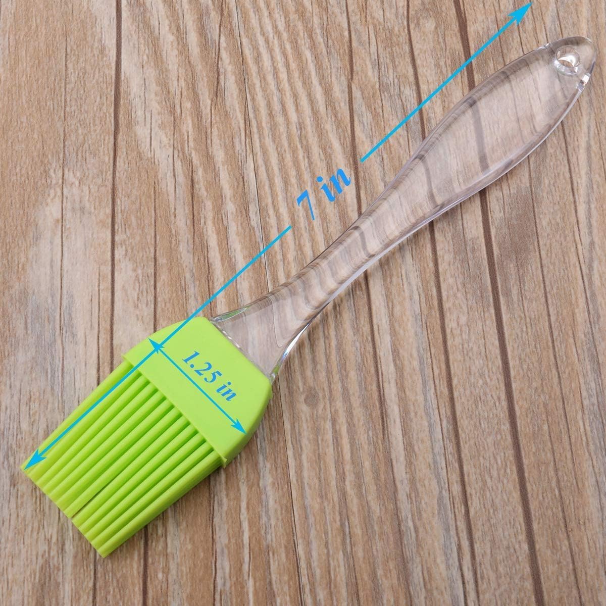 Meat Basting Brush, Cooking Oil Brush, Heat-Resistant Silicone Brush, Suitable for Kitchen and Barbecue