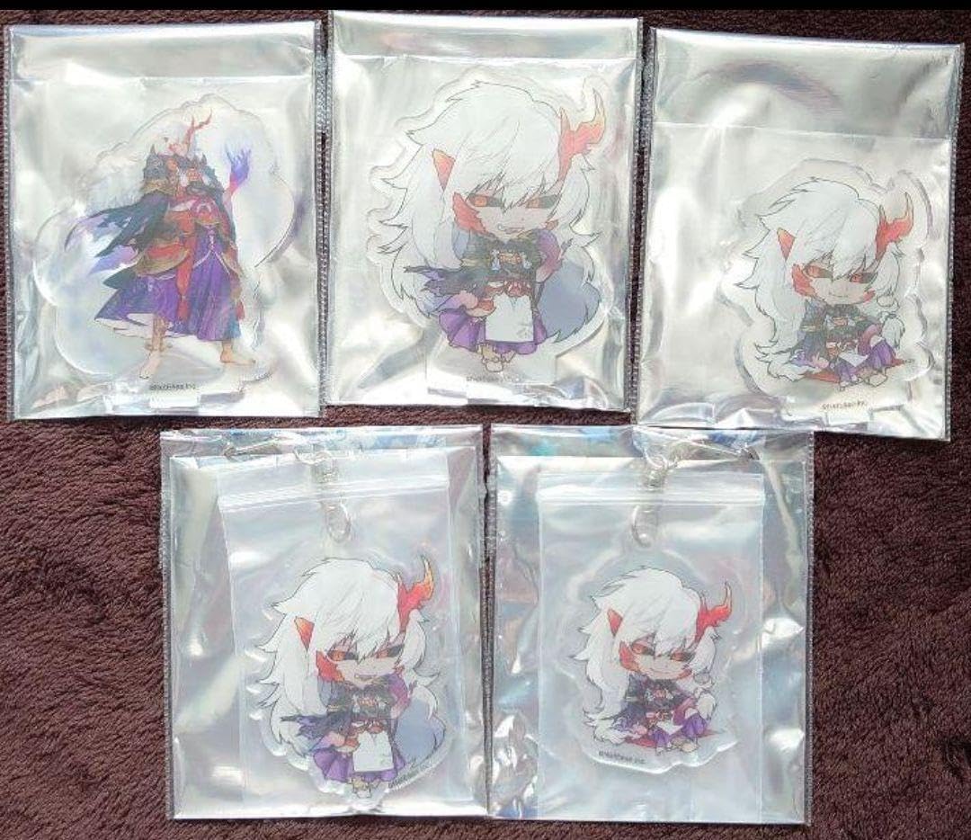 陰陽師本格幻想RPG 白童子、黒童子グッズセット 陰陽師】黒童子（くろ