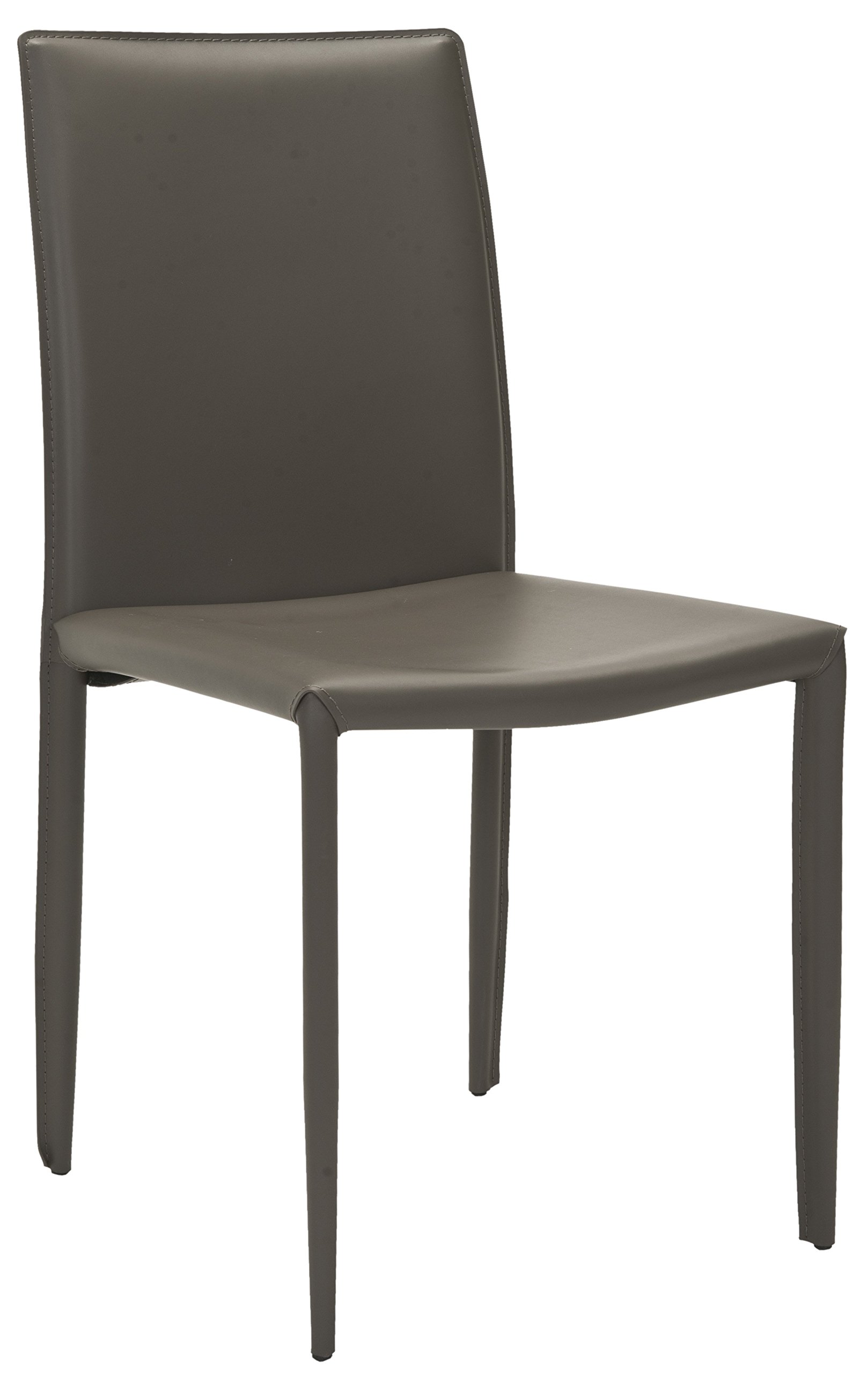 Safavieh Brody Accent krzesło, metal, antracyt, zestaw 2 szt