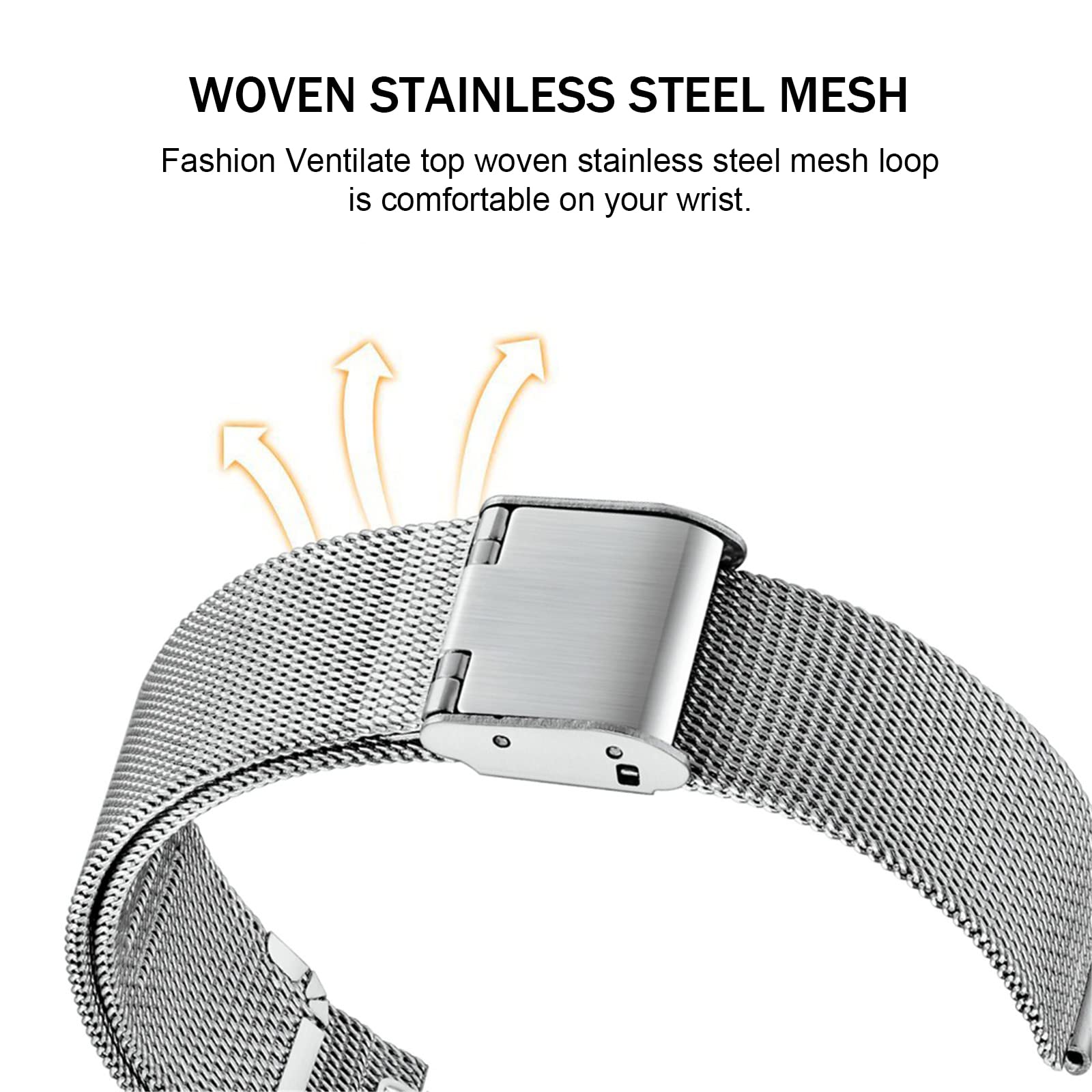 Metall Armband Für Xiaomi Redmi Smart Band 2 – Edelstahl, Verstellbar, Elegantes Zubehör