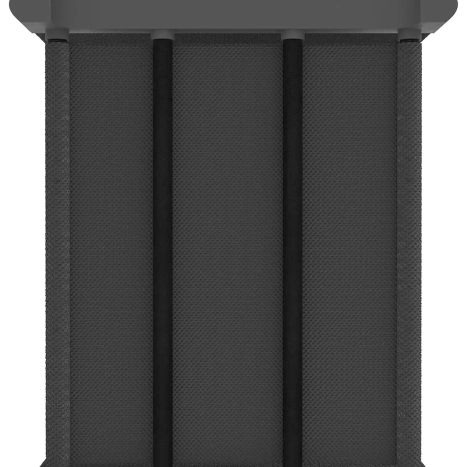 Estantería de 15 Cubos con Cajas Estante de Almacenamiento Armario Modular Estantería Modular Tela Gris 103x30x175,5 cm