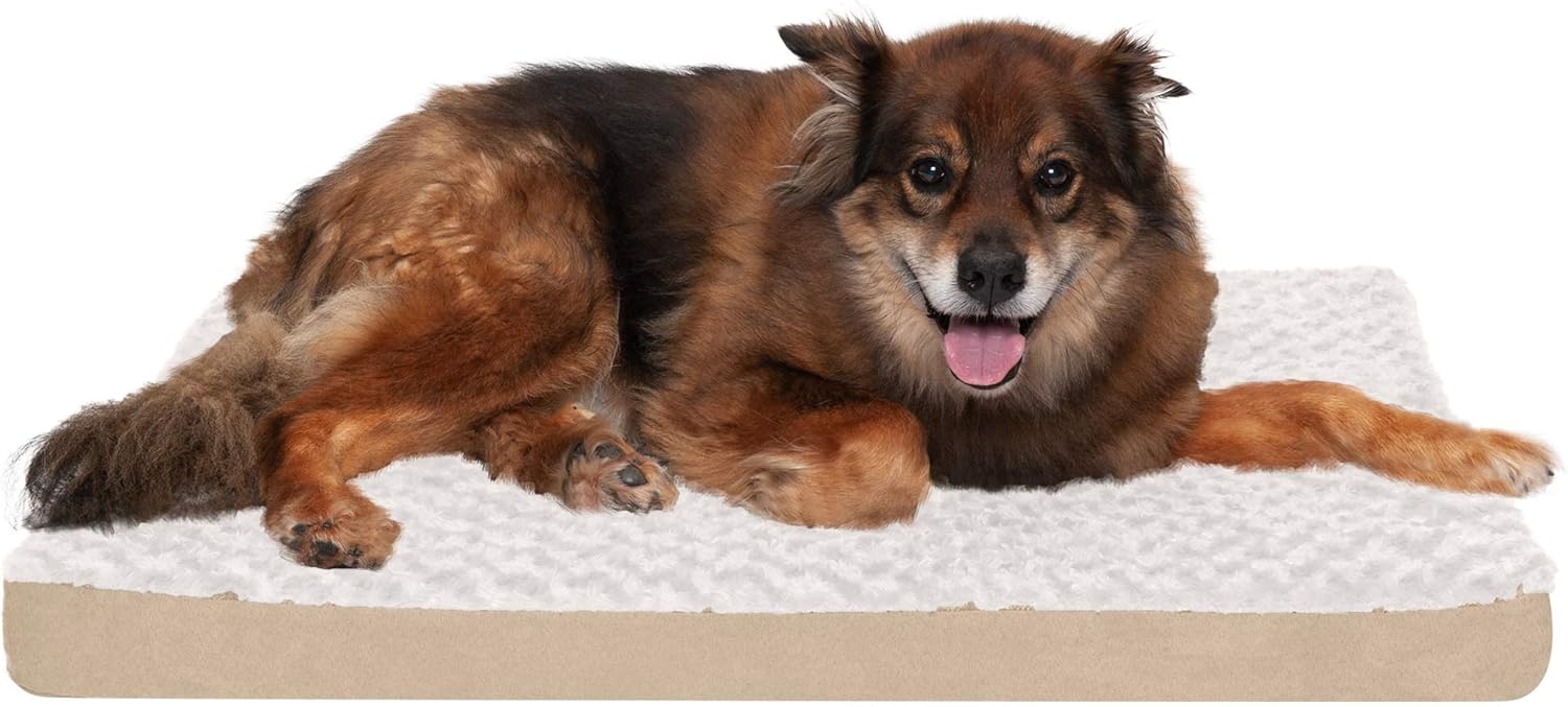 furhaven memory foam dog bed
