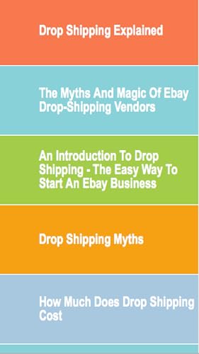 Drop Shipping - How To Start Your Own Business – vue 3