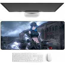 Anime-Style Extended Mouse Pad, 27.5 x 11.8 in, Tsukatsuki Rio-11