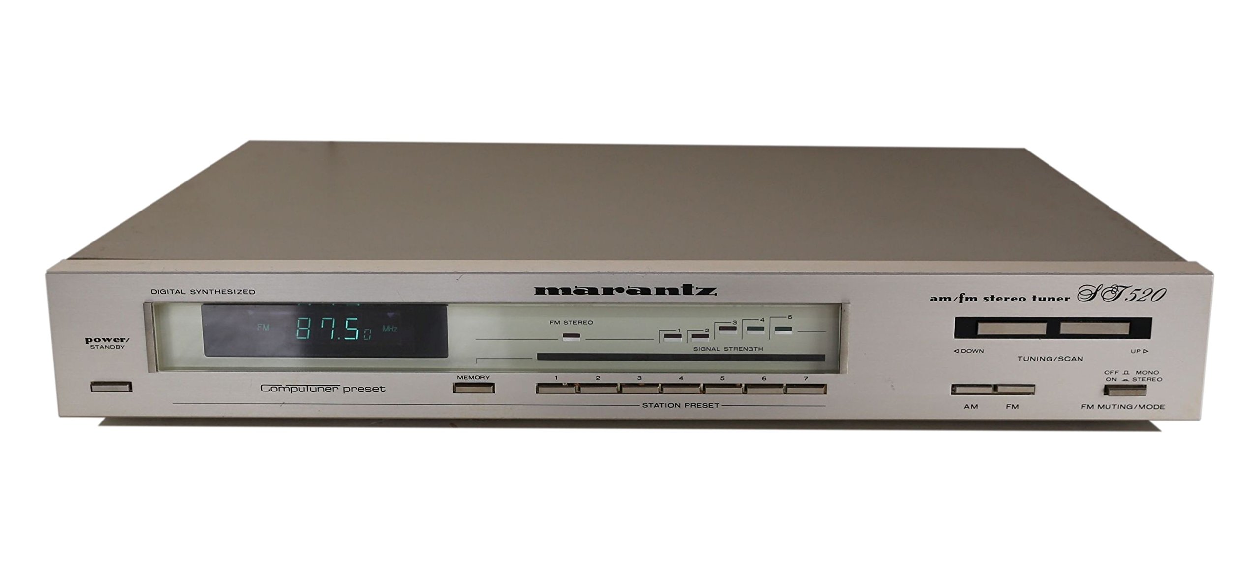 marantz ST520 Tuner in silber/gold