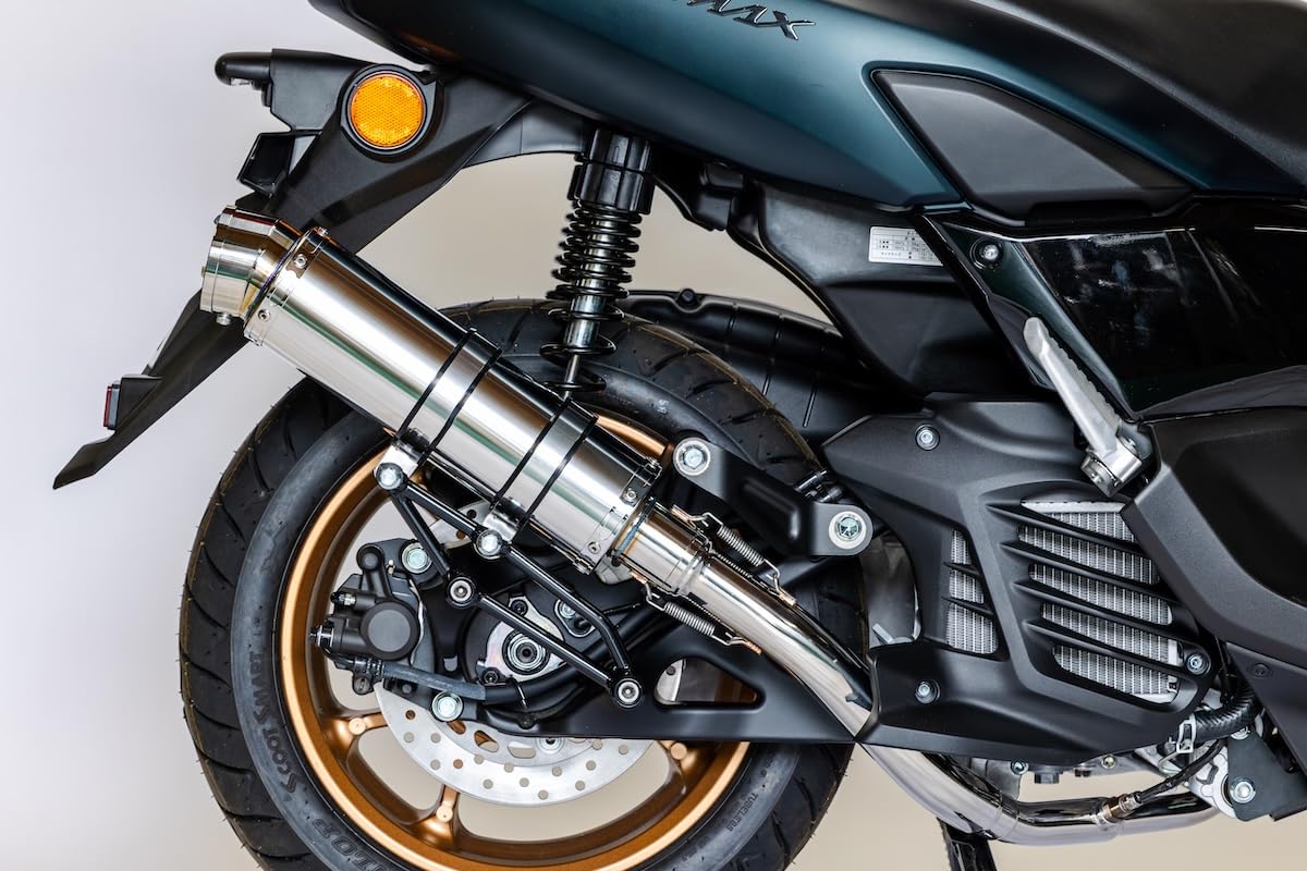 Amazon | 【Amazon限定セール】[国内生産] HMS製 バイク マフラー