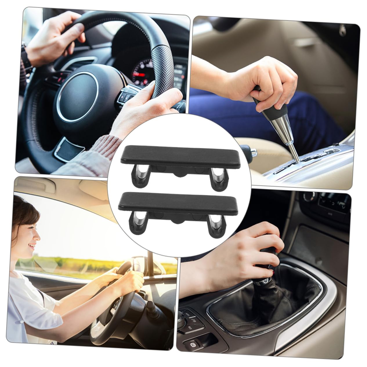 6pcs Automotive Switch Panel Cover Car Rocker Switch Cover Off Toggle Panel
