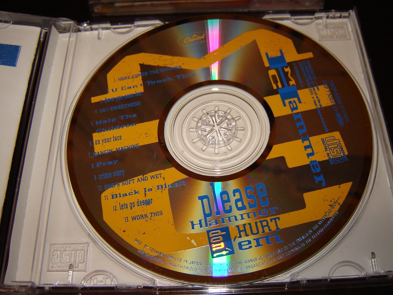 MC HAMMER M.C. HAMMER - Please Hammer Don't Hurt 'Em - CD