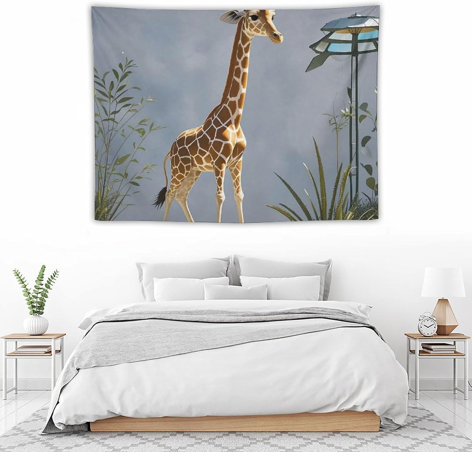 Tapestry Wide Wall Art Hanging Tapestries Lightweight Art Wall Blanket image 5