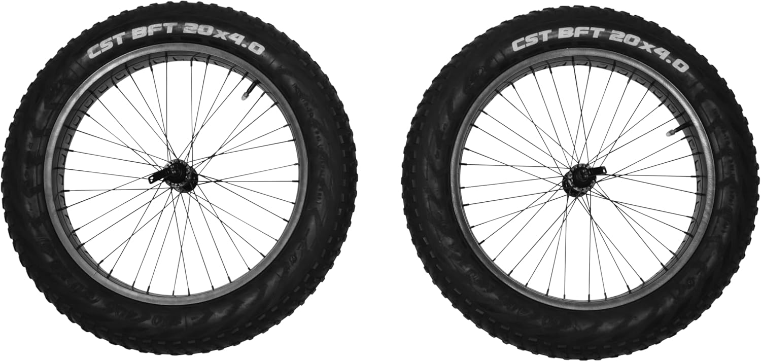 Thule Reacha 20" Fat Tire Wheel Set - Off-Road Wheels - Beach Trailer Conversion kit - Compatible with Reacha Trailers