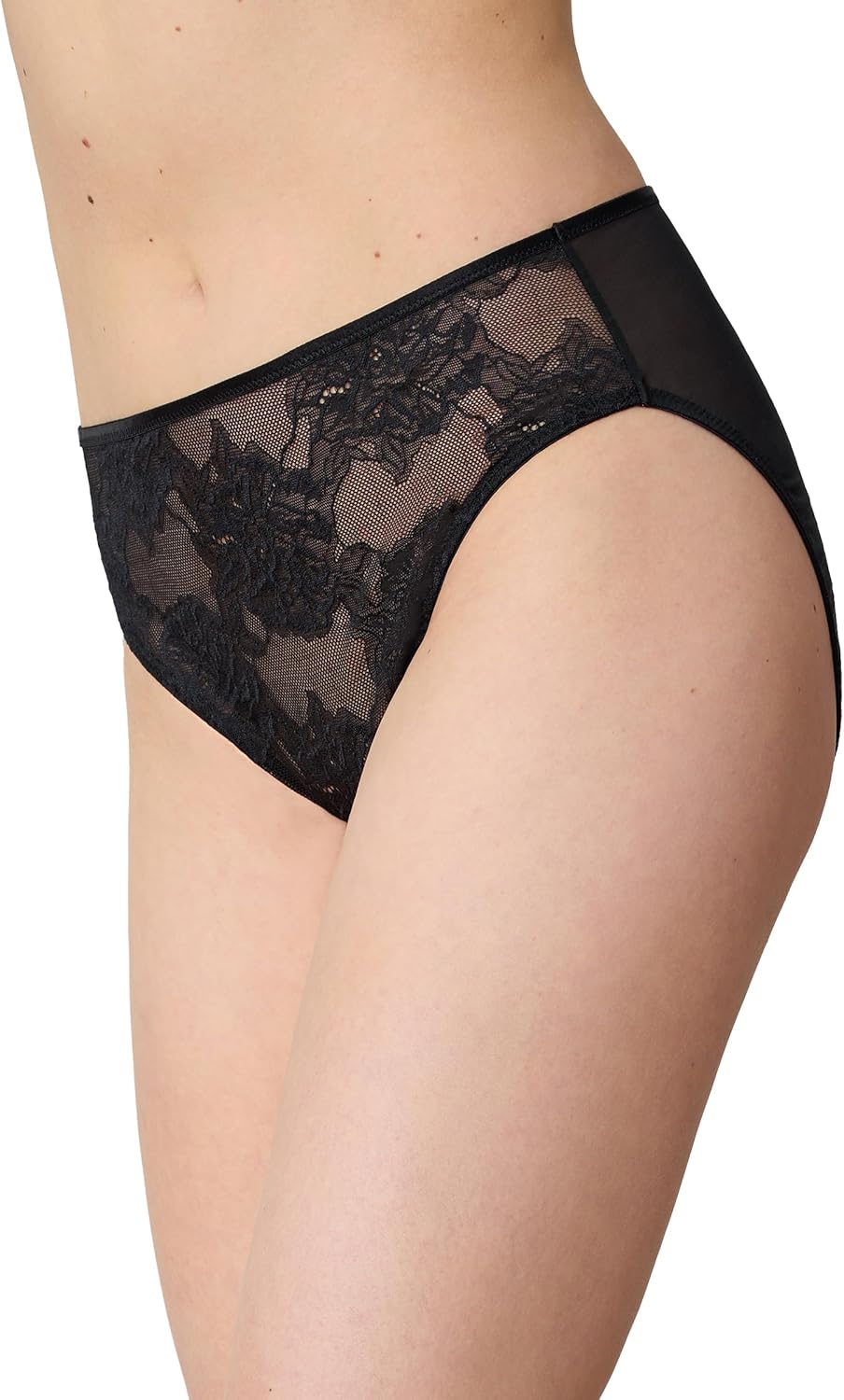 Wacoal womens Full Bloom Mesh Back Hi-cut Brief Panty, 841409 - Image 3