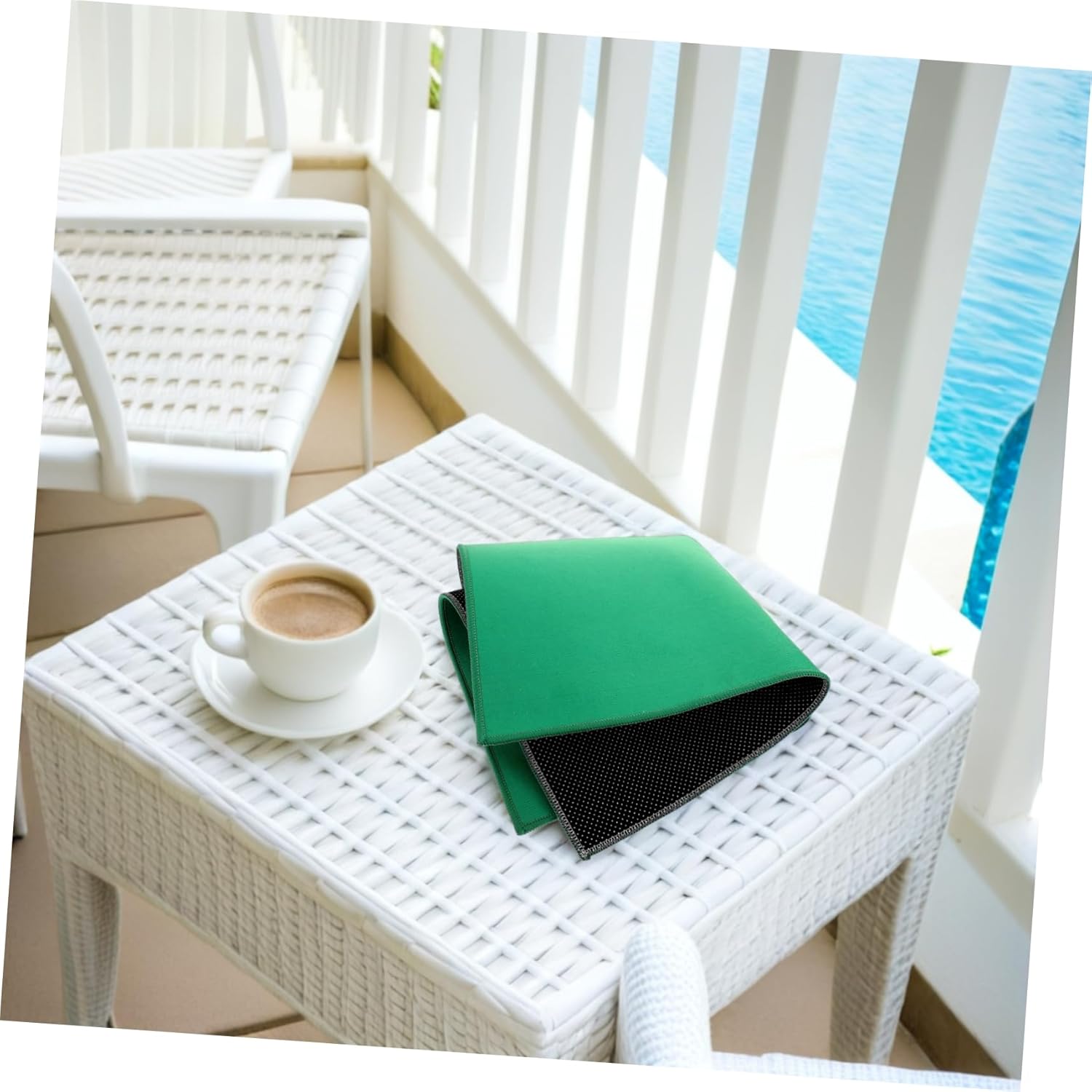 Dominoes Tablecloth Noise-reducing Mahjong Mat Handrubbed for Smooth Tile Play