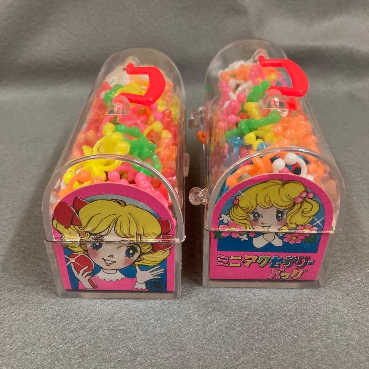 Amazon.co.jp: 昭和レトロ ミニ アクセサリーバッグ 2個 当時物 レトロ