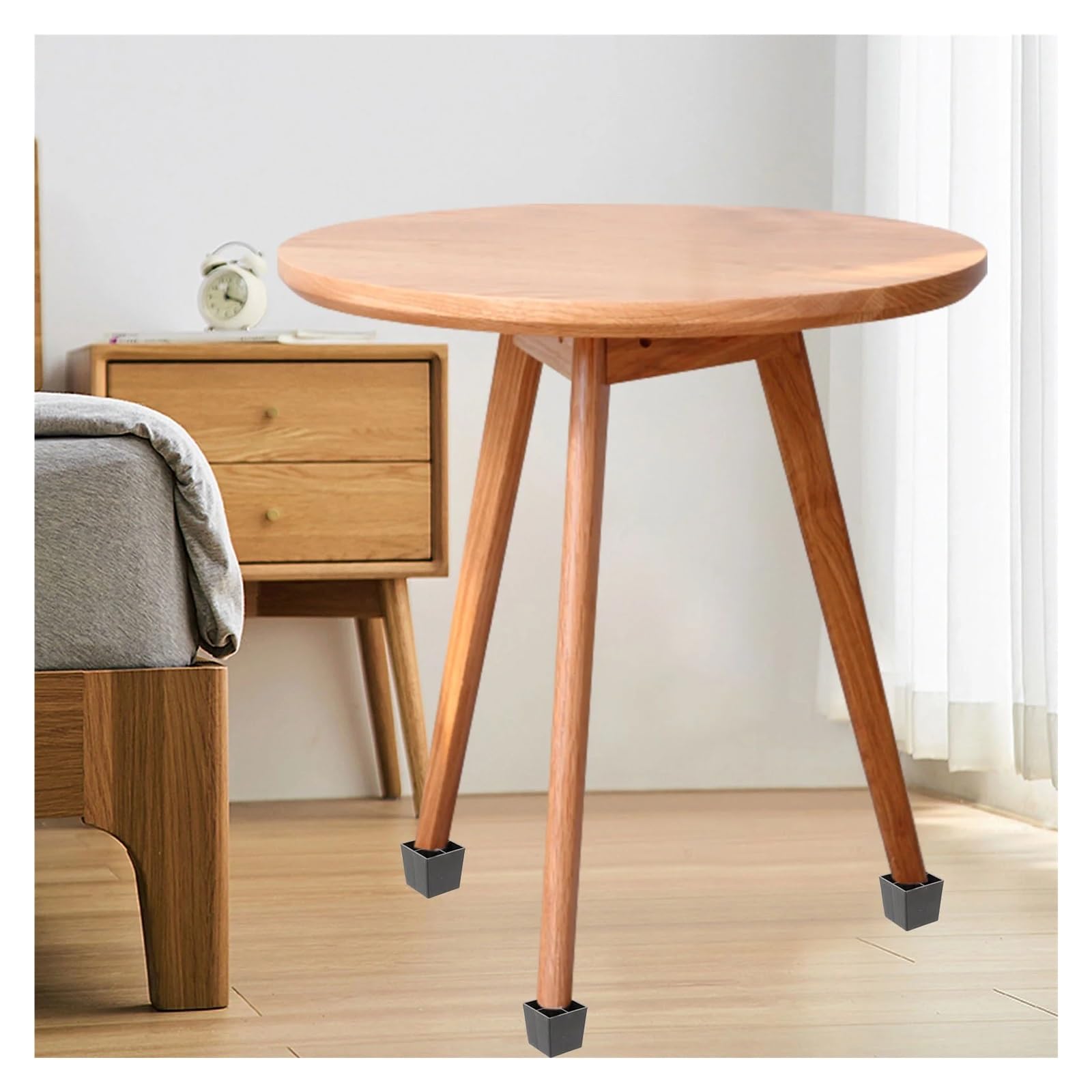 Elevadores de Muebles 4 Piezas de Patas Elevadoras Mesa, sofá, Repuesto, Metal