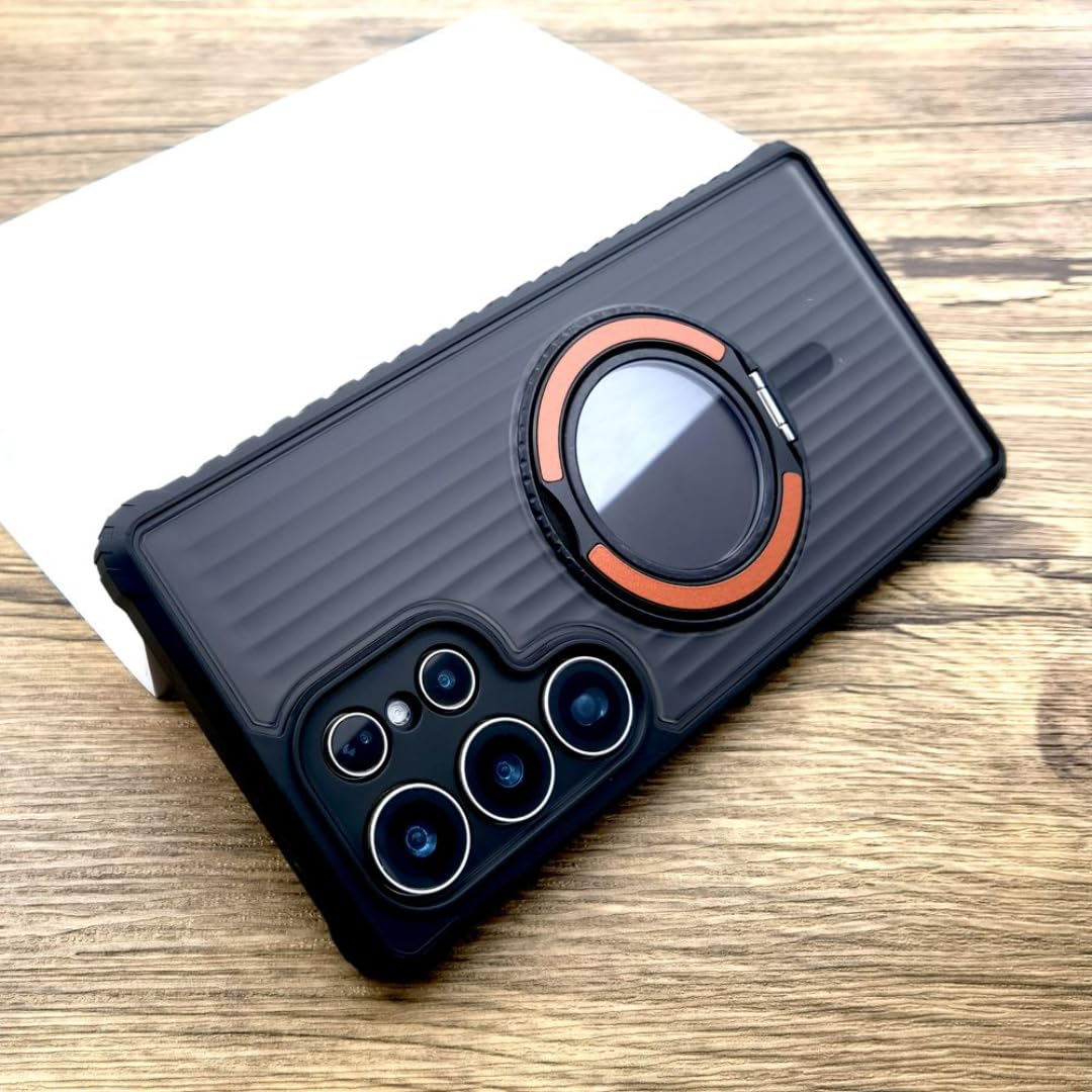 Coque antichoc Samsung S24 FE orange évite les bris d'écran - 8
