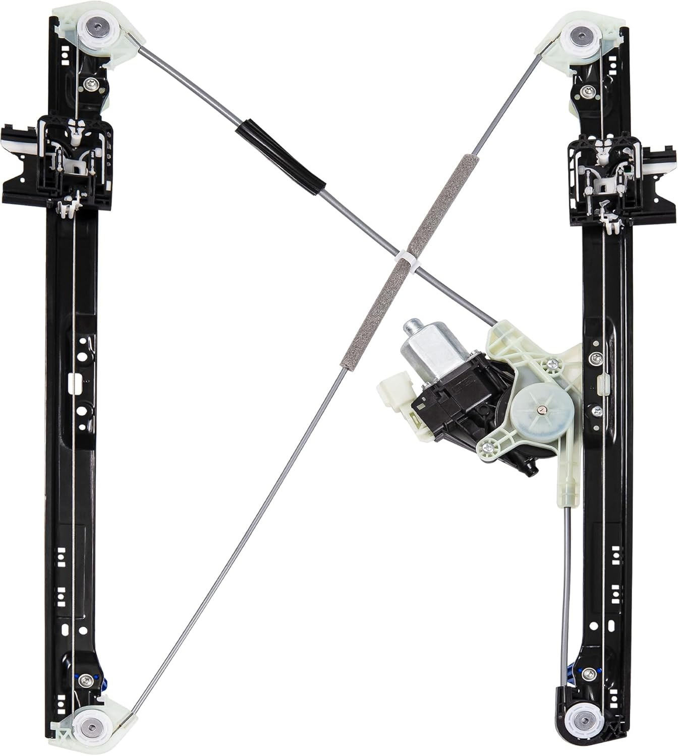 Power Window Regulator with Motor Compatible with Land Rover Discovery L462 2017 2018 2019 2020,Front Passenger Side,with Anti-Clip Function,Replace# LR083210 HY32-23200-AA