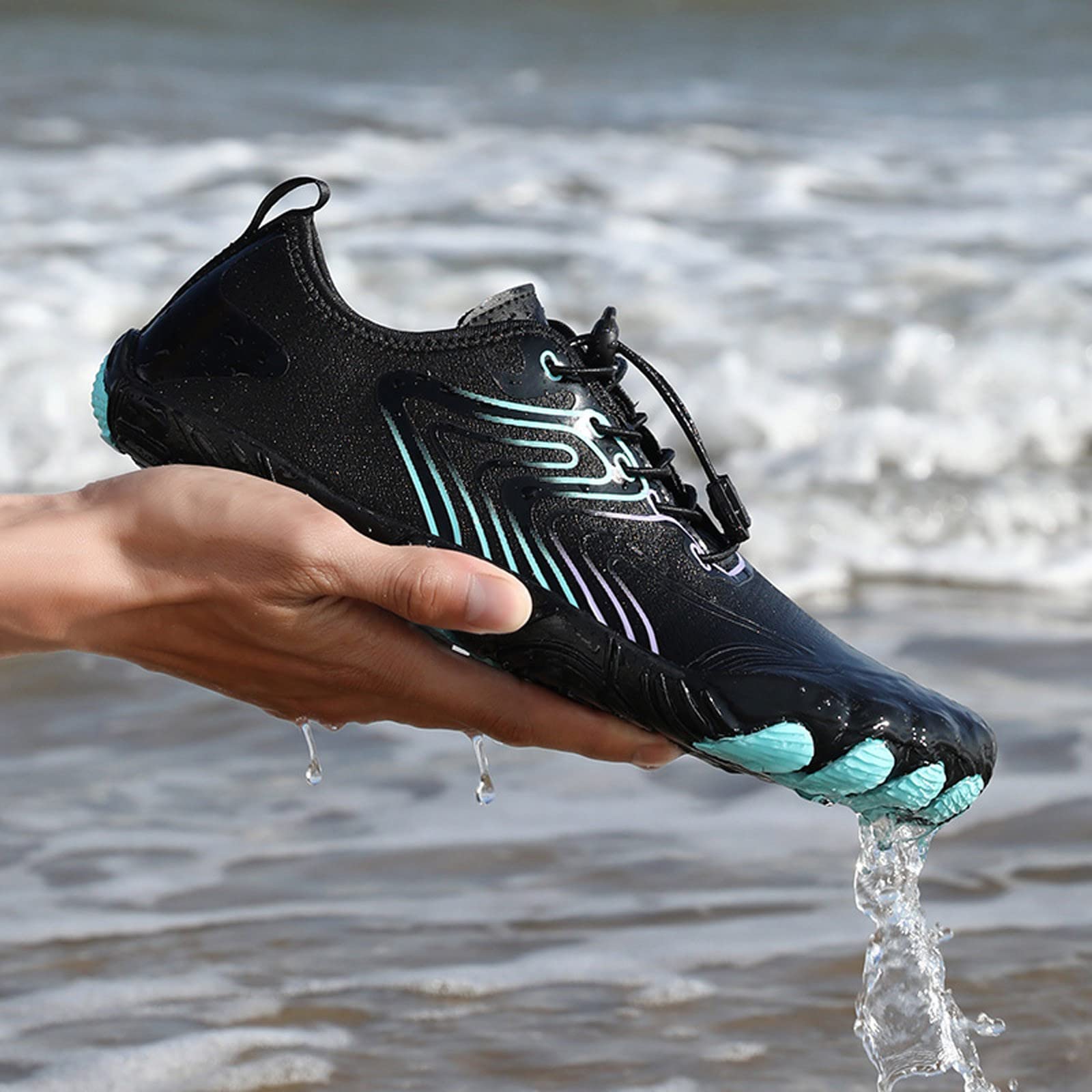 zapatos descalzos zapatos de agua para mujer al aire libre zapatos de baño de secado rápido con antideslizante zapatos de agua zapatos de fitness ligeros zapatos de trail running unisex zapatos