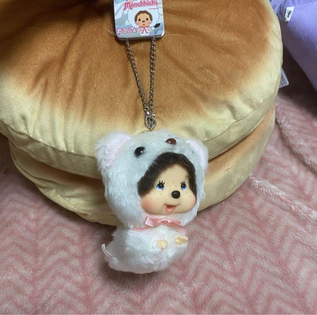 Amazon.co.jp: 顔デカモンチッチ おこじょキーホルダーぬいぐるみ