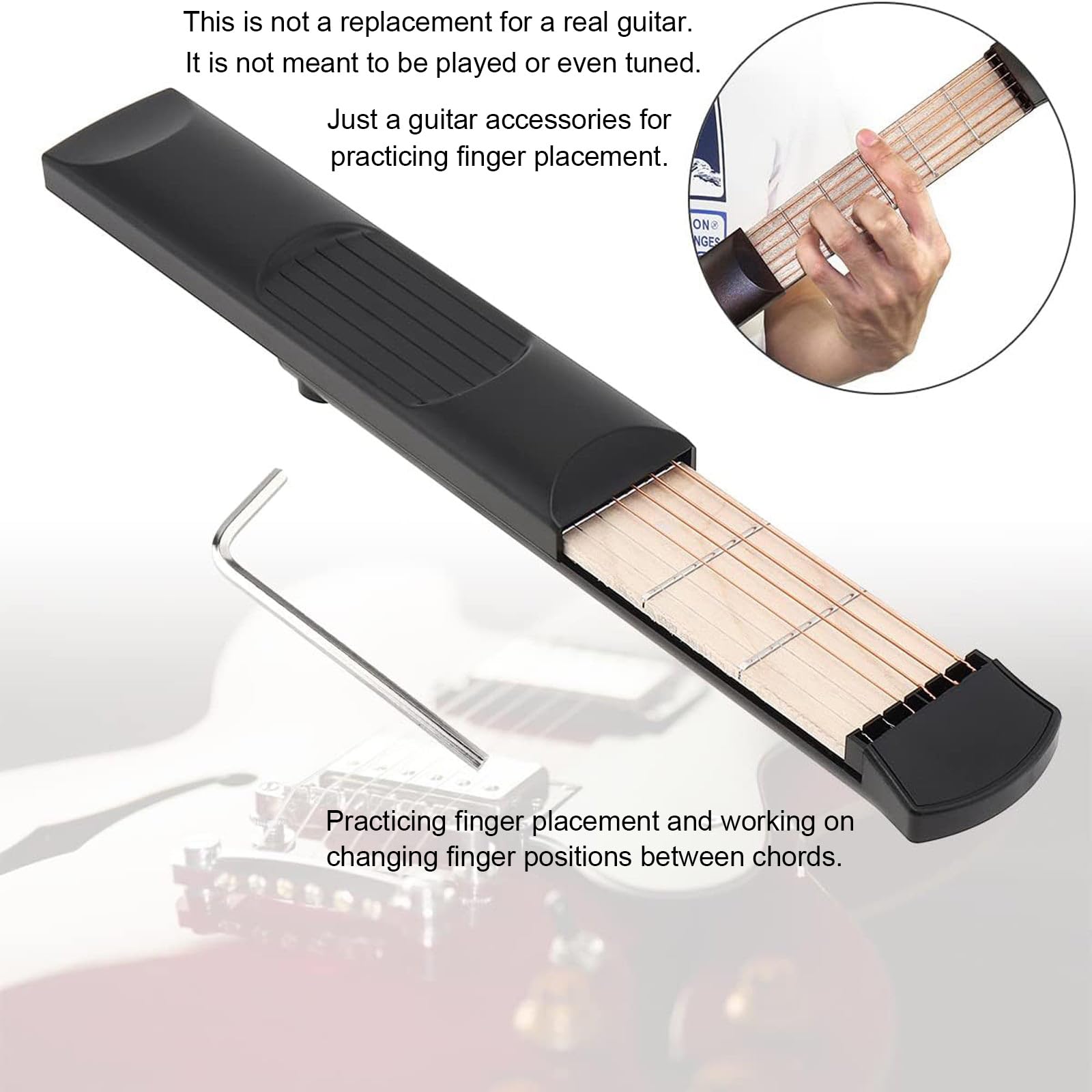 Amazon.co.jp: アコースティックギター練習ツール 初心者用 6弦 6