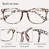 Vista 6 de Gaoye Blue Light Glasses for Men - Blocking Square Eyeglasses, Anti UV Ray Computer Gaming Glasses Blue Blockers for Women