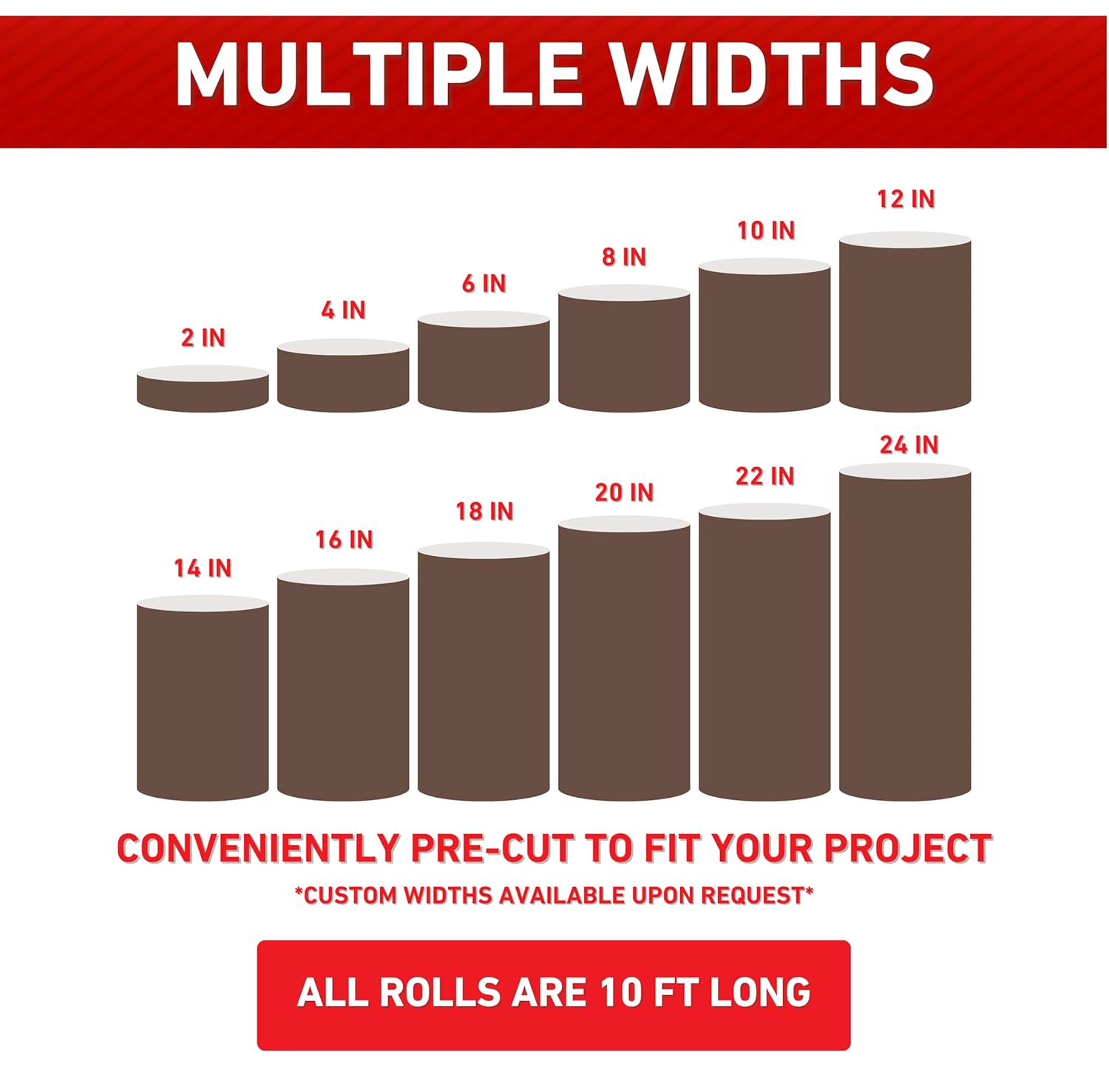 EAGLE 1: 26 Gauge General Use or Roofing Flashing Rolls - DIY or Contractors (White, 8 in x 10 FT)