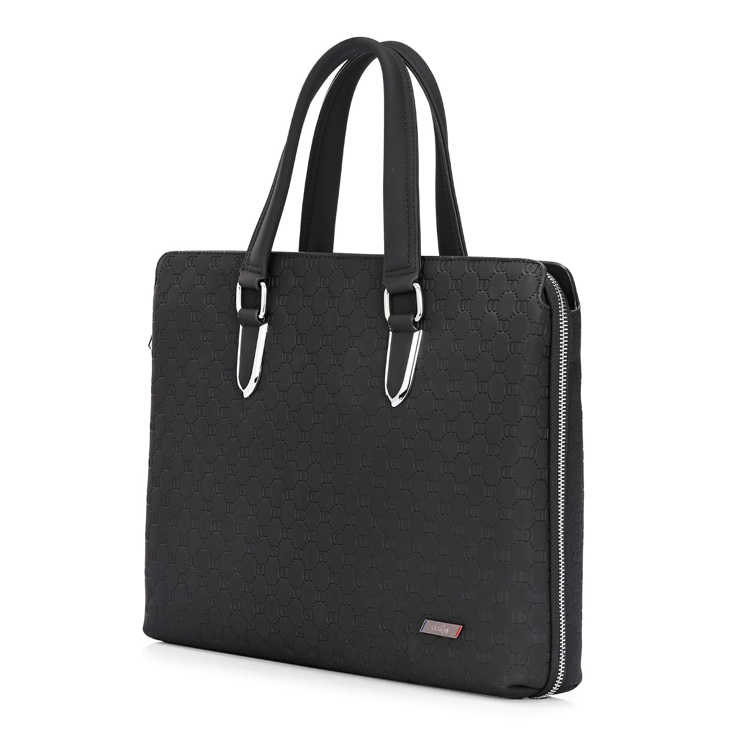 Legwork Vortex X Slim Executive Briefcase Bag – 3-Way Organizational Design with Vegan Leather, Navy Lining & 15.6" Laptop... - Review, Price and Buying Guide