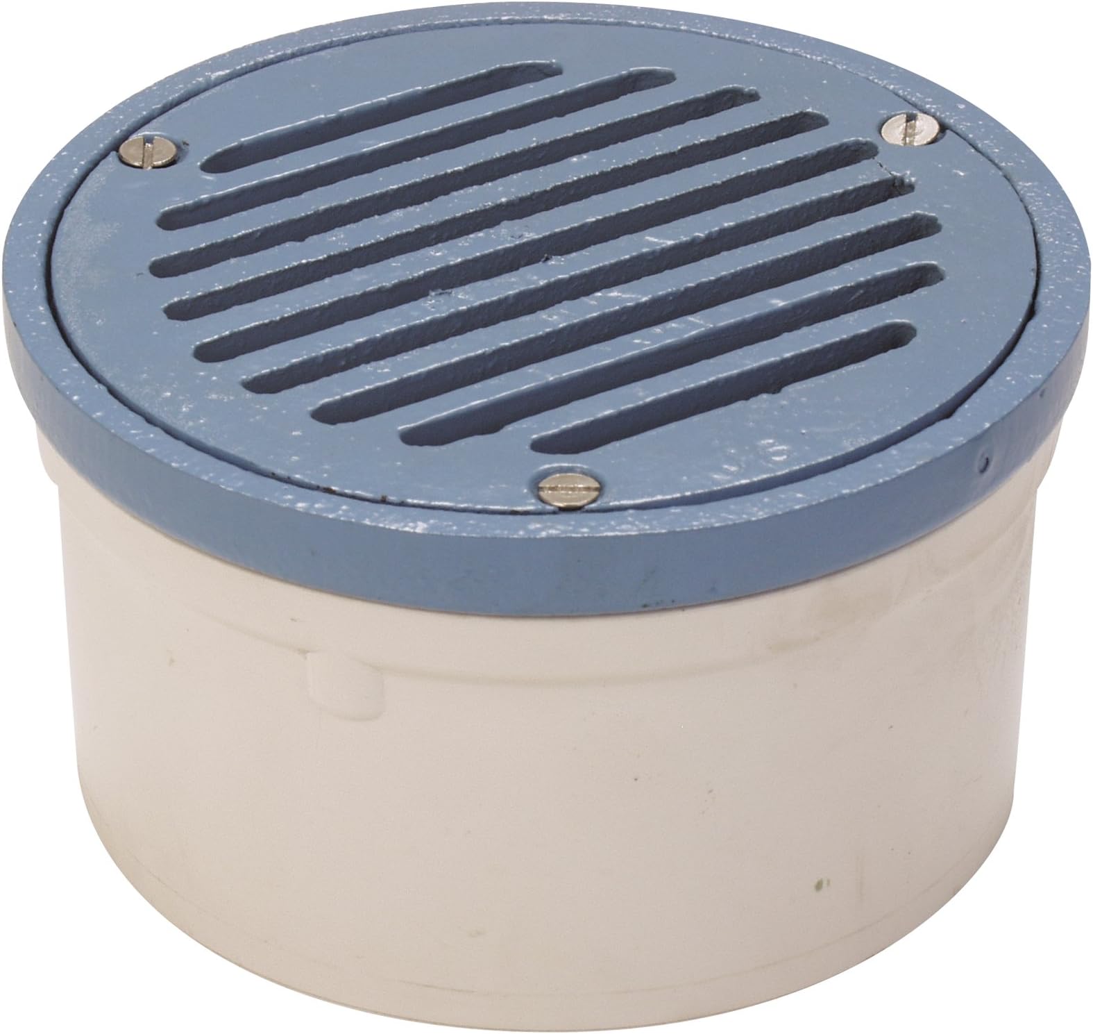 Zurn FD2220-PV2 Medium-Duty Floor Drain, PVC Body, 2" PVC Hub Connection