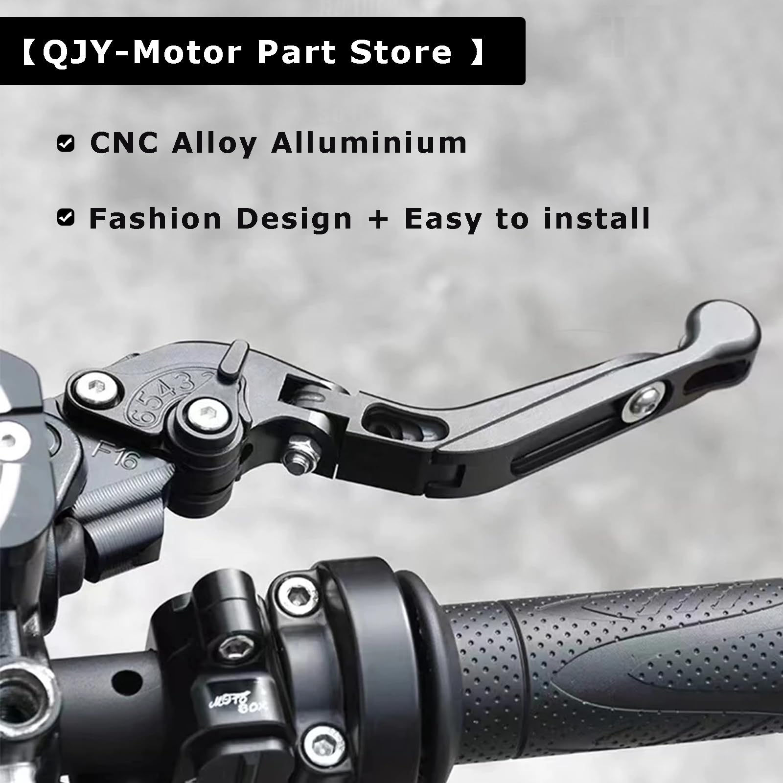 QJY Per Suzuki Bandit Moto Leve Freno e Frizione Set Regolabile per Suzuki GSF 600/S/N GSF 650/S/N 2008-2015 GSF1200 2001-2006 GSF1250 2007-2015（Blu+Nero）