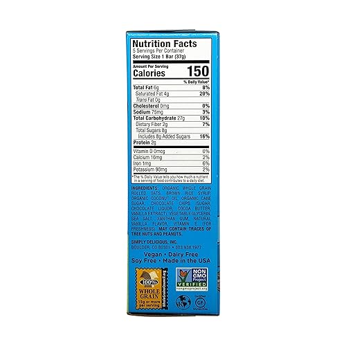 Miniatura 2 de Bobo's Oat Bites, Original con chispas de chocolate, 1.3 onzas (caja de 5 unidades)