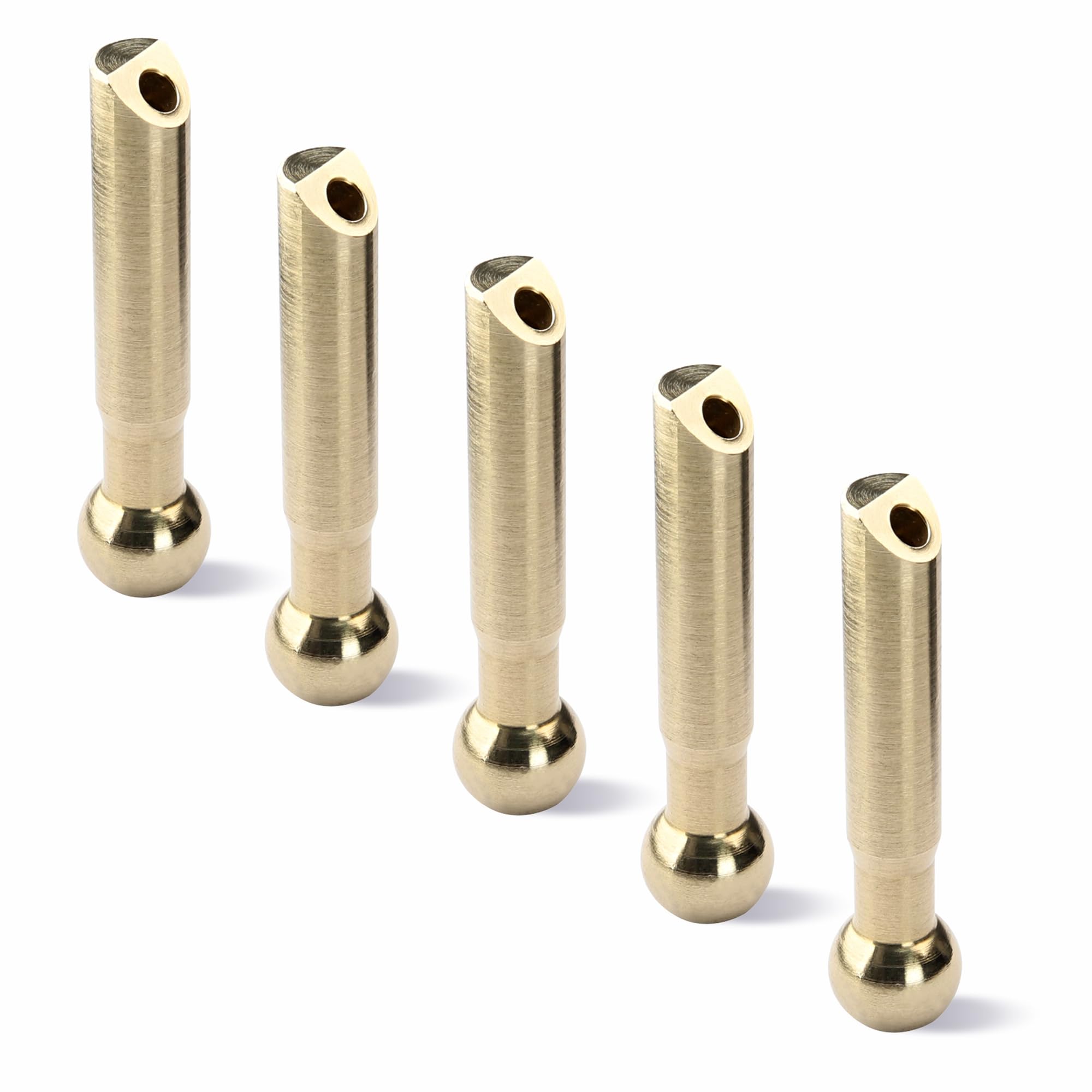 Amazon.co.jp: SWMIRCANT 5個 10mm 36 真鍮ボールCNCノズル、傾斜穴