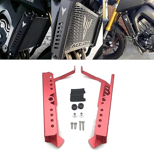 Miniatura 10 de Motocicleta Radiador Rejilla Protector Protector Lateral Radiador Tanque de Refrigeración Guardias Laterales Protector para Yamaha MT09 MT-09 FZ09
