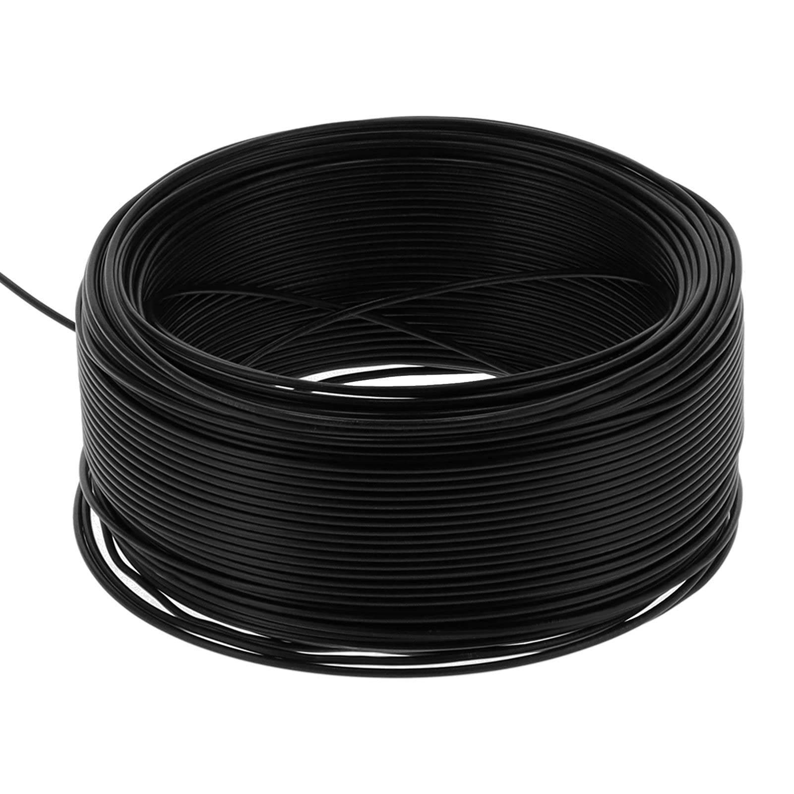 Ausla Przewód Elektryczny Kabel Izolowany z Rdzeniem Miedzianym 100 Metrów 3 X 0,5 mm² Czarny Okrągły Kabel PVC AC300V do Sprzętu AGD Narzędzia i Instrumenty Oświetleniowe
