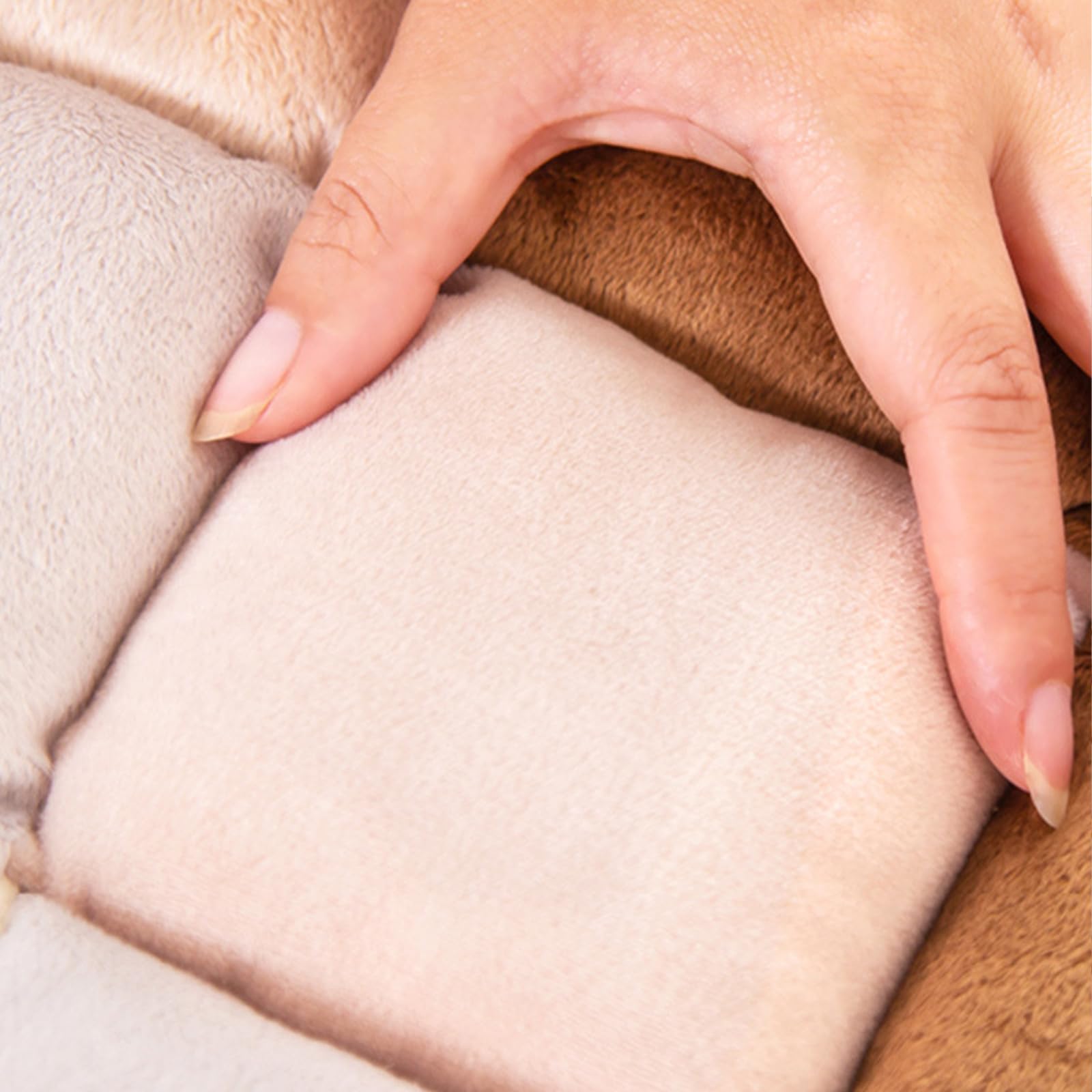 Lustige Fuzzy Bunt Kariert Quadrat Haustier Matte Bett Couch Abdeckung, Abdeckung Garten Chic Baumwolle Boden Möbel Schutzhülle Decken, Geliebt Von Haustier Kinder(Size:60X180CM,Color:C)