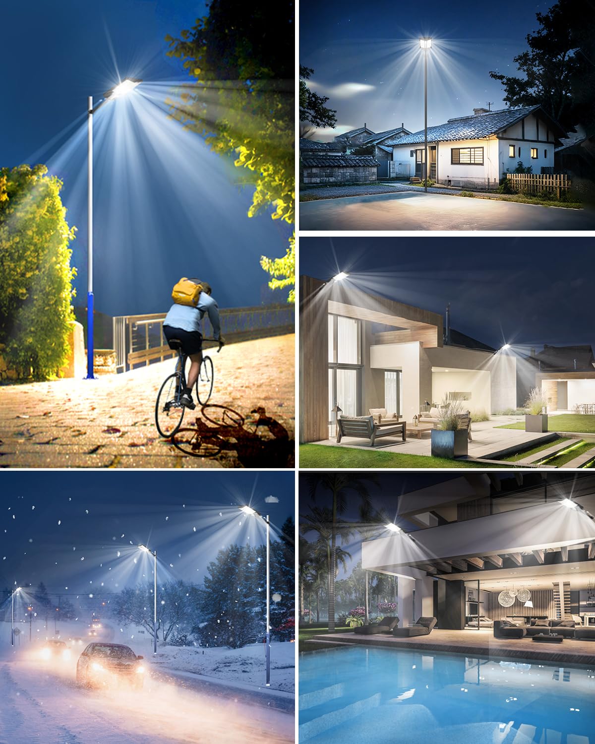 Sararoom Straßenlaternen Solar | 1000W LED Strahler Außen mit Bewegungsmelder Sensor | 864Led 6500K Wandleuchte mit Fernbedienung, IP65 Aussenleuchte Wegeleuchten für Garten Terrasse Garage Rasen Hof