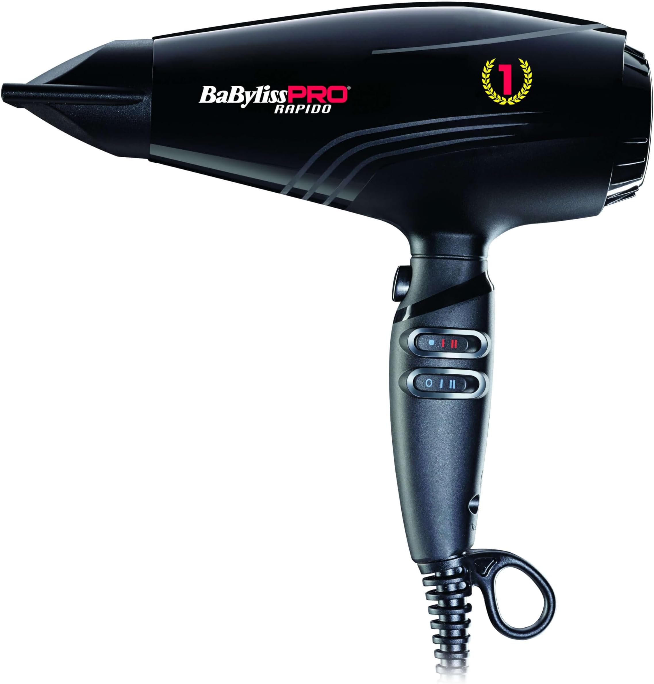 BaByliss 7000IE Rapido Hair Dryer, Black 3030050116472