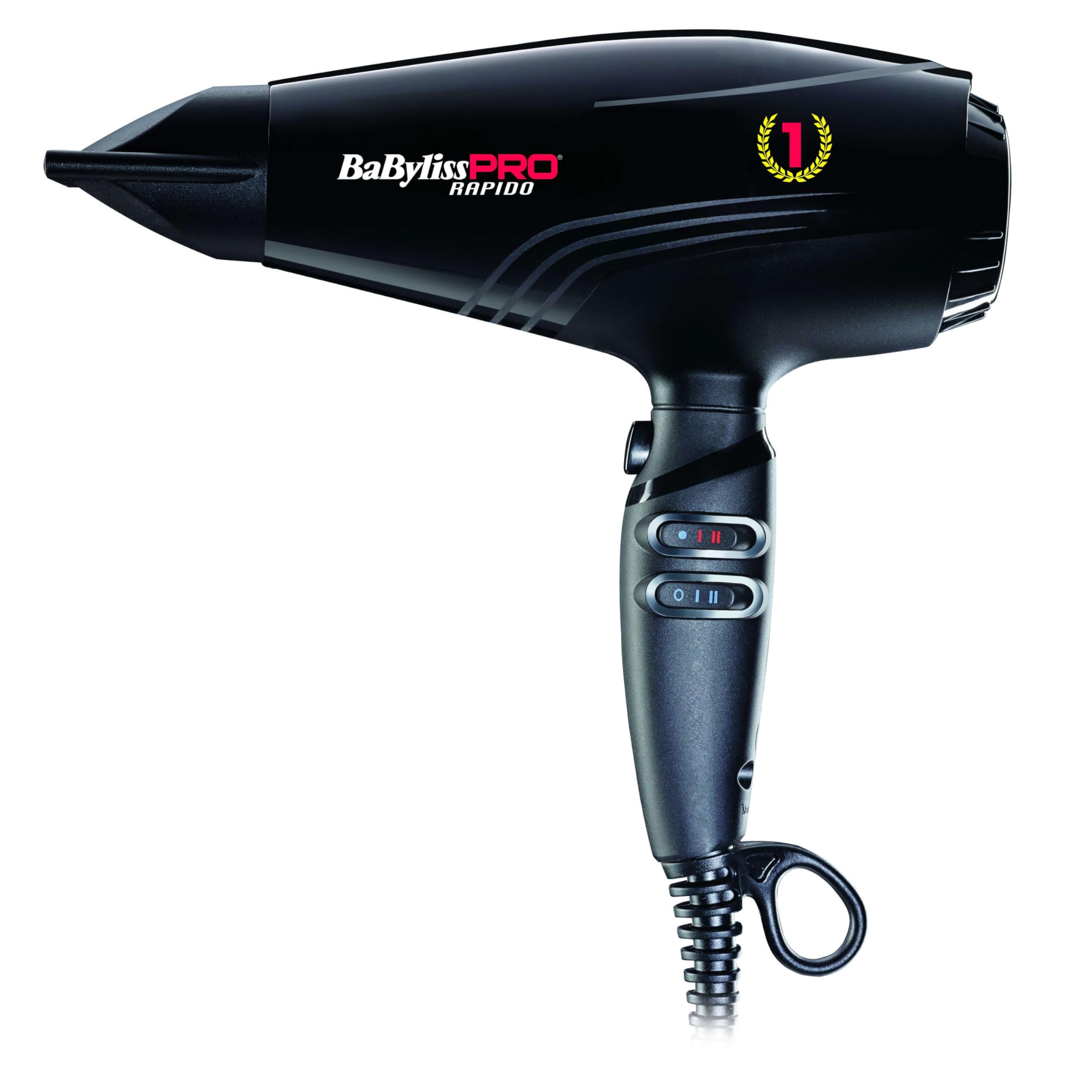 BaByliss 7000IE Rapido Hair Dryer, Black 3030050116472