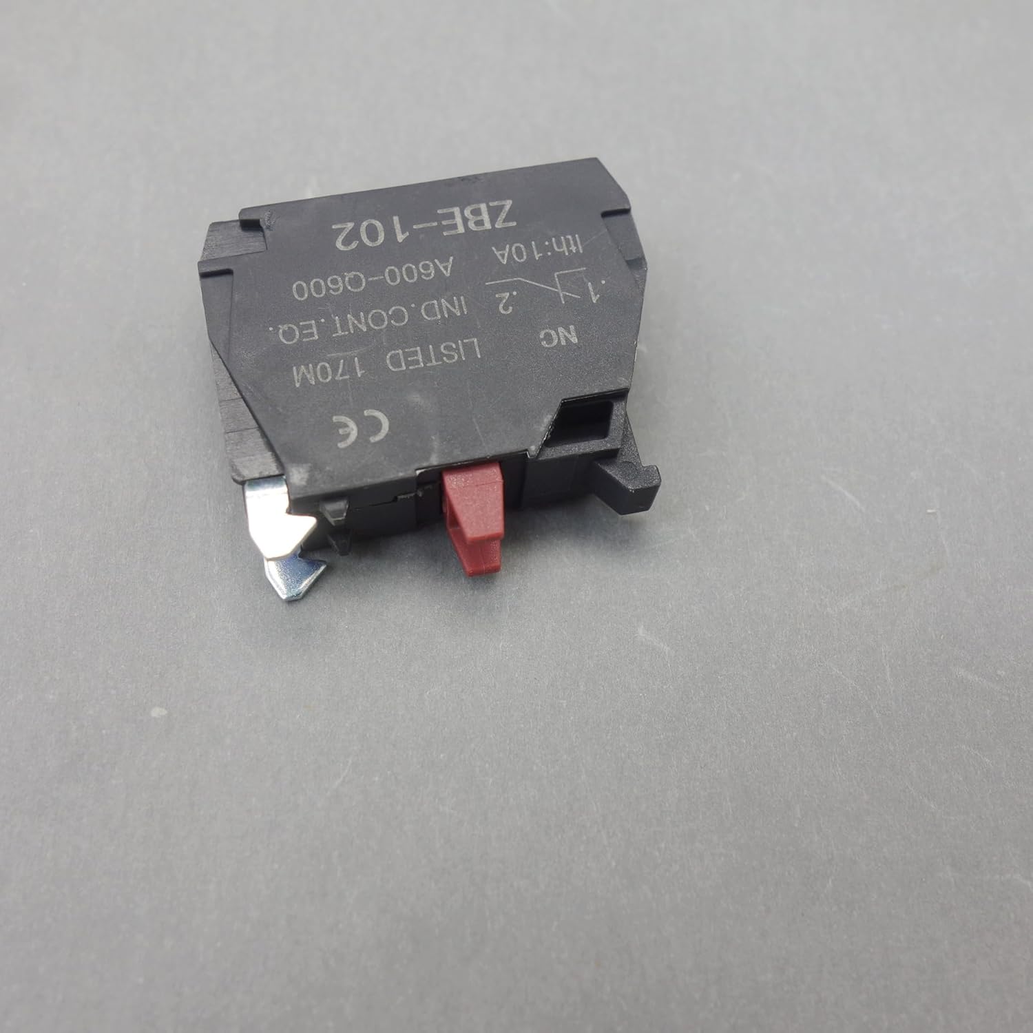 NEW ZBE-102 N/C Normal Close Contact Block Fits for TELEMECANIQUE Schneider ZBE102 XB4 XB5 Aftermarket Replacement (100)